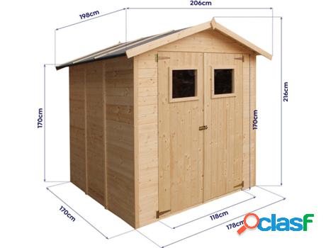 Refugio de madera Tallinn HOGGAR NATURE (4,1 m2 -