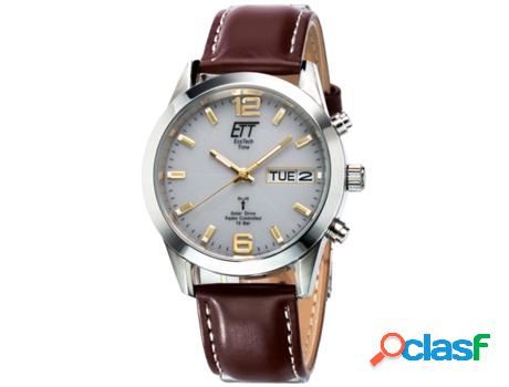 Reloj ETT ECO TECH TIME Hombre (Piel Genuína - Marrón)