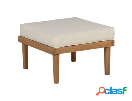 Reposapiés BELIANI Baratti (Madera - Marrón - 57 x 57 x