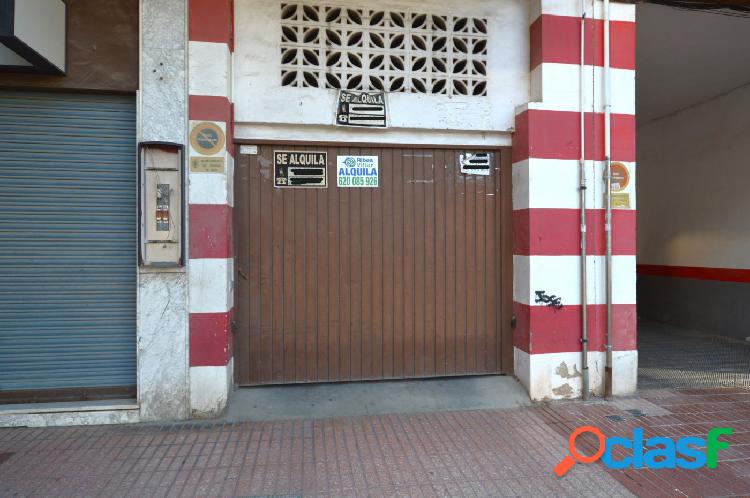 SE ALQUILA PLAZA DE GARAJE EN GAND\xc3\x8dA