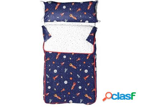 Saco Nórdico Burrito Blanco 168 Azul 90 cm