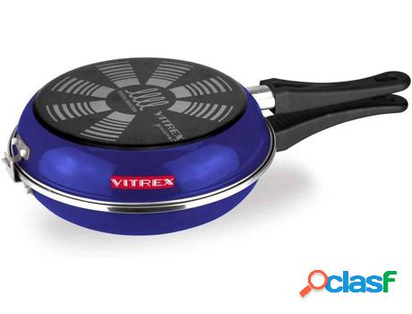 Sartén VITREX 71SAOMMAA24 (Azul - Acero Esmaltado - 24 cm)