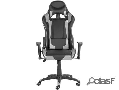 Silla de Escritorio Operativa Knight (Negro - Piel