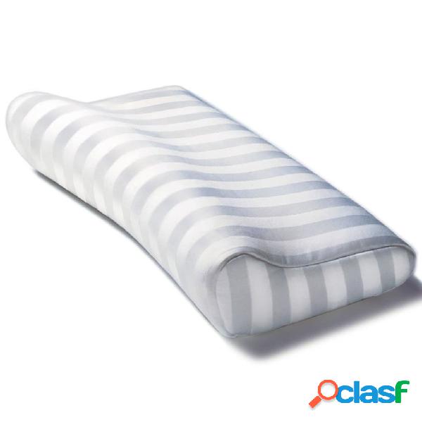 Sissel Almohada ortopédica Deluxe 63x33x(10-12) cm blanca