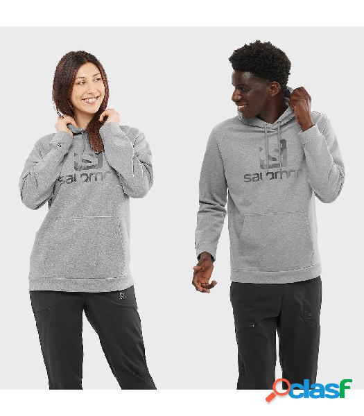 Sudadera Salomon OutLife Heather Hoody Mid Grey L