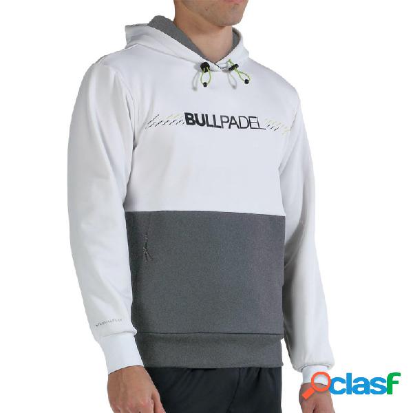 Sudadera bullpadel imbui m blanco l