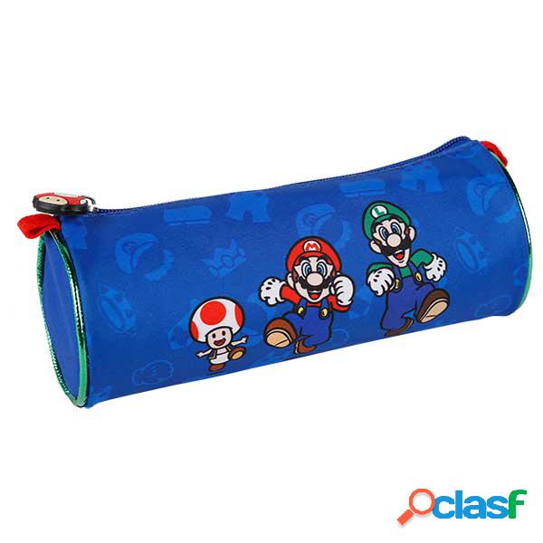 Super Mario Portatodo Redondo 22cm