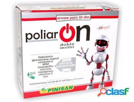 Suplemento Alimentar PINISAN Poliar On (60 Caps - Café)