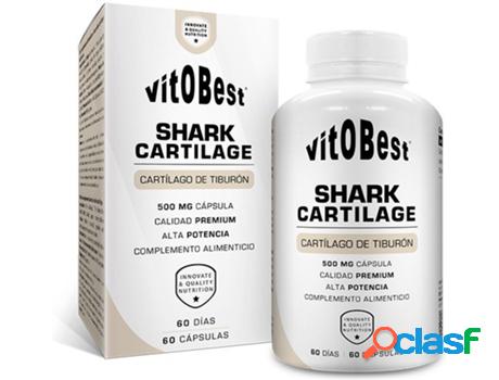 Suplemento Alimentar VITOBEST Cartilago Tiburón (60 Caps -
