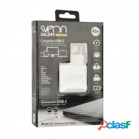 Sveon Sac245 Cargador Usb Tipo C 45