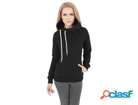 Sweatshirt URBAN CLASSICS Algodón Mujer (Negro - L)