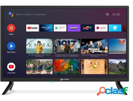 TELEVISOR DE 24" NEGRO ANDROID TV