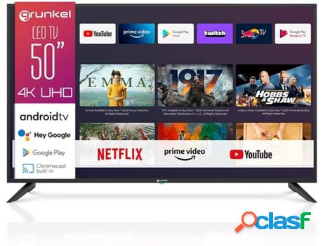TELEVISOR DE 50" NEGRO ANDROID TV