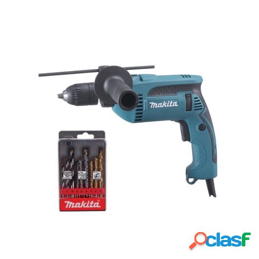 Taladro Percutor 680W 13 Mm Hp1641K1X Rev. Mal Makita