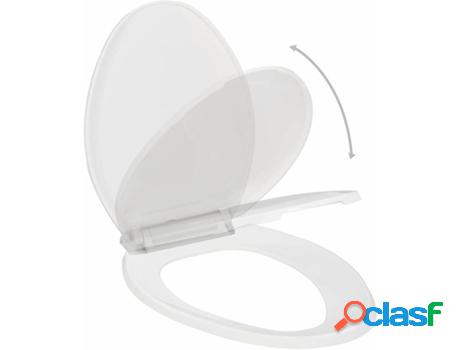 Tapa de WC VIDAXL Blanco (Polipropileno)