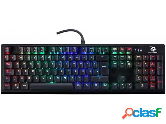 Teclado Gaming COOLBOX DeepSolid (Mecánico - Español -