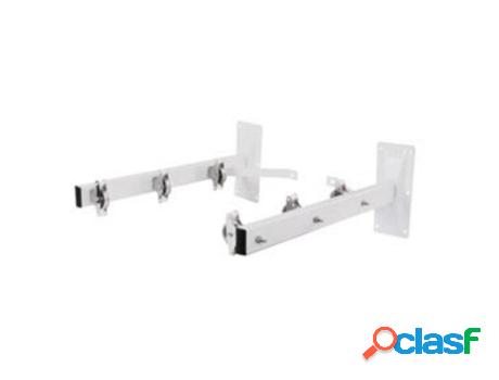 Tendedero de pared 4 poleas blanco juego