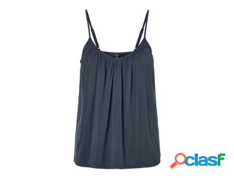 Top VERO MODA Mujer (M - Azul)