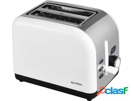 Tostador 2 Rebanadas Modelo Zorita Color Blanco/Acero