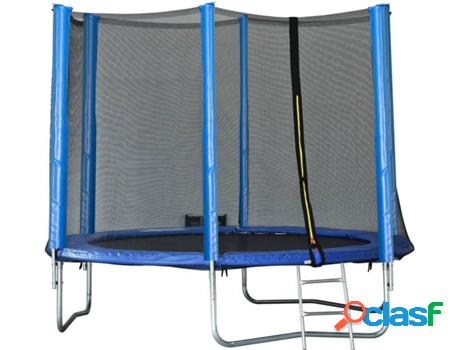 Trampolín HOMCOM B3-0059 (Diámetro: 244 cm - Con Red)