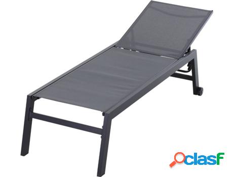 Tumbona OUTSUNNY con Respaldo Ajustable