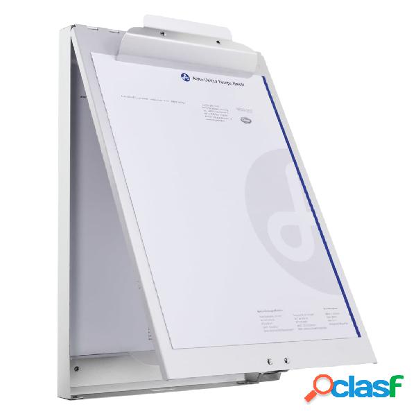 WESTCOTT Portapapeles con compartimento bisagra superior A4