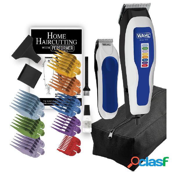 Wahl cortapelos y recortadora "Combo Color Pro" de 15 piezas