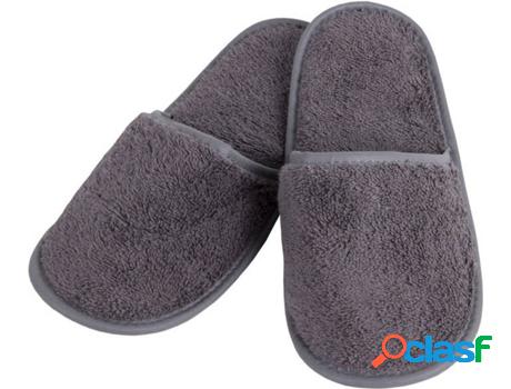 Zapatillas Baño Gris Antracita Modelo Piedra Talla.M