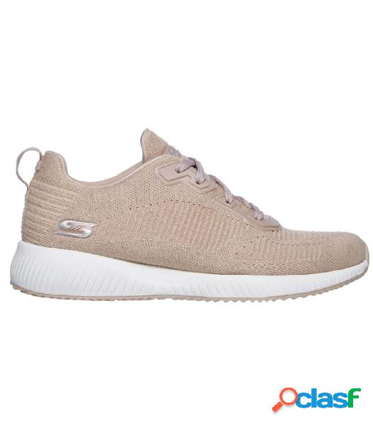 Zapatillas Skechers Bobs Squad Mujer Pink 39
