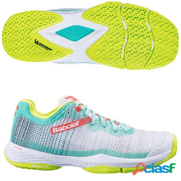 Zapatillas babolat ritma women grey spring bouquet 2021