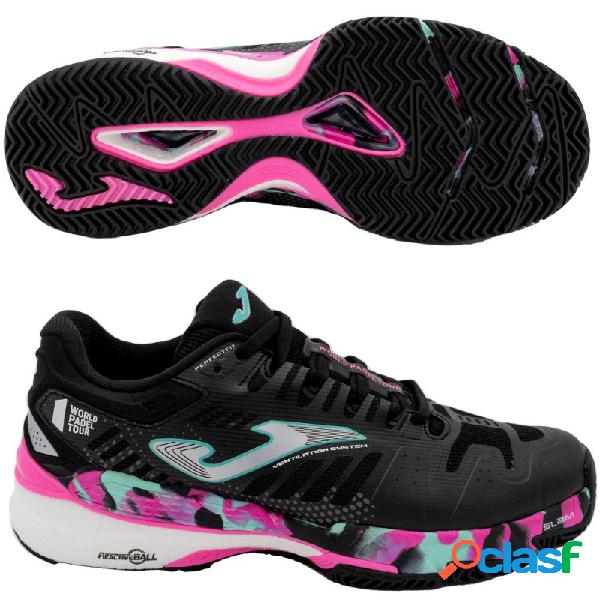 Zapatillas joma t.slam lady 2201 negro fucsia 39