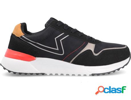 Zapatillas para Hombre PAREDES Sneaker Cerceta Casual Negro