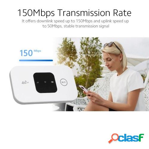 4G LTE WiFi móvil Punto de acceso WiFi portátil 150 Mbps