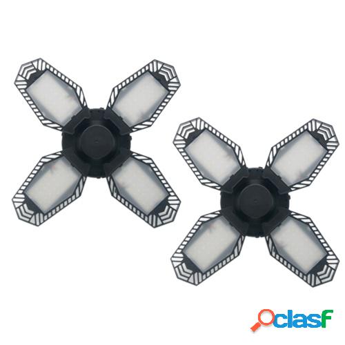 AC110-130V 80W LED Luz de garaje Luces de techo plegables
