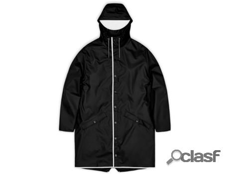 Abrigo RAINS Mujer (L - Negro)