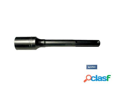 Adaptador sds max largo 460mm.