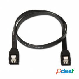 Aisens Cable Sata Iii Datos 6g Con Anclajes Negro