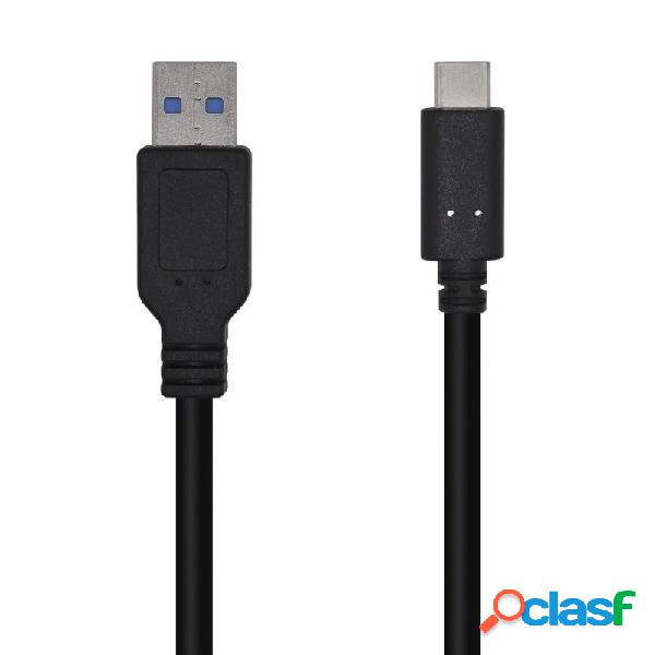 Aisens - Cable Usb 3.1 Gen2 10gbps 3a, Tipo Usb-c/m-a/m,