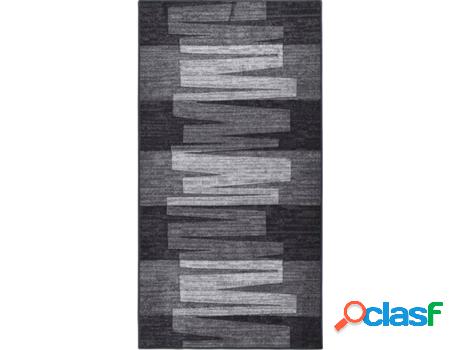 Alfombra VIDAXL Pasillo Antideslizante (Gris Oscuro - 80 x
