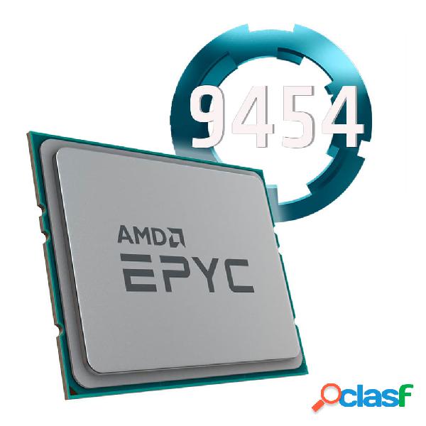 Amd epyc 9454 2.75ghz socket sp5. tray.