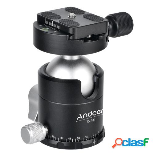 Andoer X-44S Aleación de aluminio Cabeza de bola Cabeza de