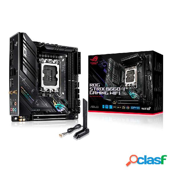 Asus rog strix b660-i gaming wifi. socket 1700. mini-itx.