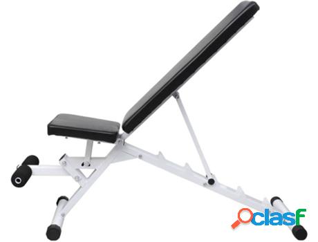 Banco de Musculación VIDAXL 275347 (Negro - Ajustable - Con