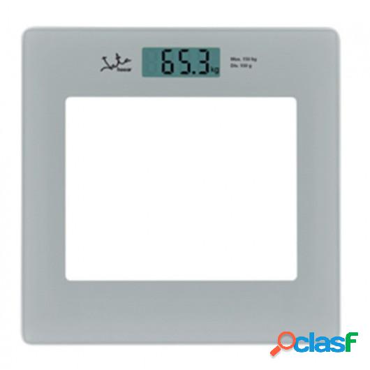 Bascula Baño Electrica 150Kg Plata Jata Hogar