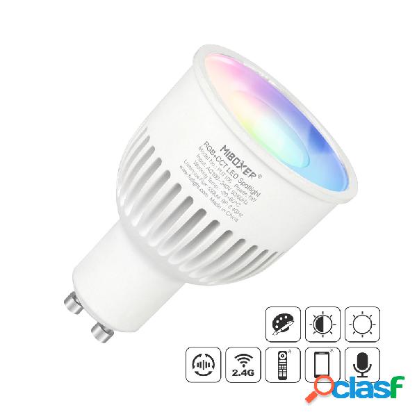Bombilla led wifi gu10 bulb 6w rgb+cct rgb + blanco dual