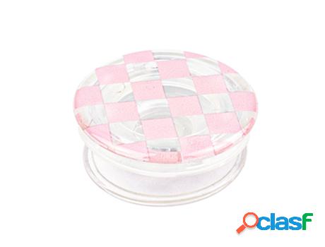 Botón Pop GANDY Best360 Rosa A Cuadros