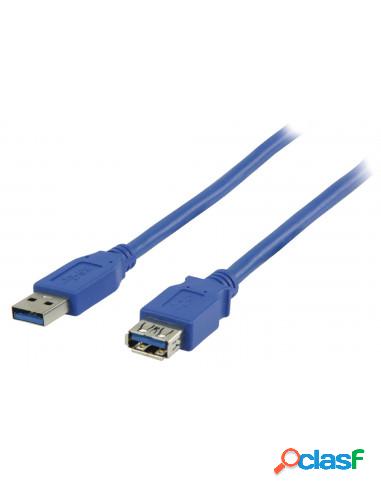CABLE KABLEX USB 3.0 A MACHO / A HEMBRA 2M