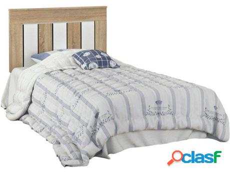 Cabecero HOMESOUTH Cambria Claro - Blanco (Melamina - 110 x