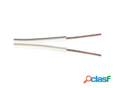 Cable paralelo 2x0,75mm audio polarizado rollo 100mt.