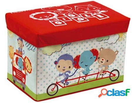 Caja de Almacenamiento FISHER PRICE 66005 Rojo (49 x 31 x 31